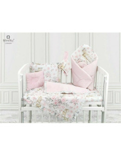 BN-6426972009874,MimiNu - Perna bebelusi profilata, Cu doua fete, Cu functie anti-soc, Pufoasa, Din catifea si bumbac, Materiale 2