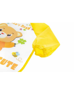 BN-BOC0571,Bocioland - Baveta impermeabila, Cu maneci lungi, Dimensiune 40x35 cm, Bear 2