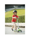 BN-39722,Trotineta pliabila, Cu roti luminoase, Reglabila in inaltime, Kick`n`Roll, 3-12 ani, Green