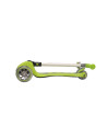 BN-39722,Trotineta pliabila, Cu roti luminoase, Reglabila in inaltime, Kick`n`Roll, 3-12 ani, Green