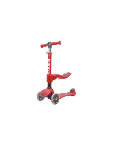 BN-43087,Trotineta cu sezut pliabila 2 in 1, Transformabila, Cu roti luminoase, Reglabila in inaltime, Kick`n`Roll, 1.5 ani-12 a
