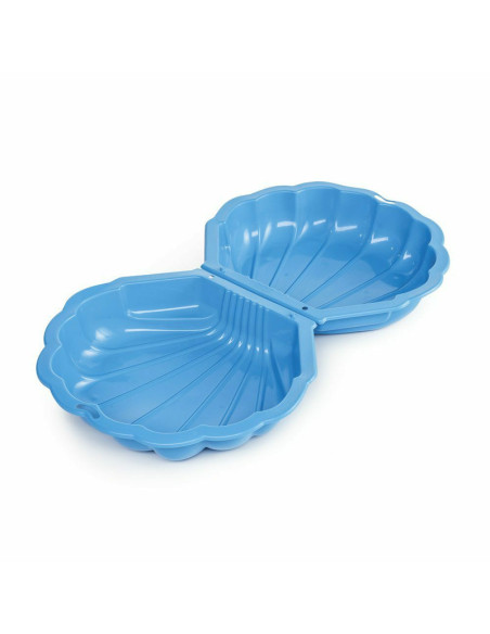 BN-703,Cutie de nisip dubla, Shell, Paradiso Toys, 102 x 88x 20 cm, Albastru