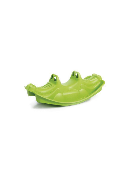 BN-2319,Balansoar pentru copii, Crocodille, Paradiso Toys, 101 x 46 x 33 cm, Green