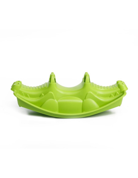 BN-2319,Balansoar pentru copii, Crocodille, Paradiso Toys, 101 x 46 x 33 cm, Green
