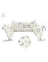 BN-6426972010207,MimiNu - Aparatoare pentru patut 120x60 cm, Din bumbac certificat Oeko Tex Standard 100, Cu inaltimea de 30 cm,
