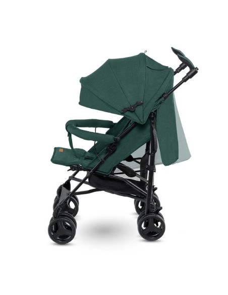 BN-LO-IRMA_GREEN/FOREST,Lionelo - Carucior sport Irma, Cu husa de picioare, Cu plasa de tantari, Conform cu standardul european 
