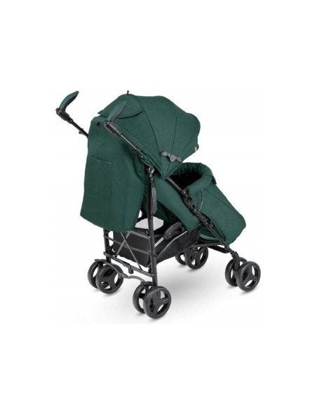 BN-LO-IRMA_GREEN/FOREST,Lionelo - Carucior sport Irma, Cu husa de picioare, Cu plasa de tantari, Conform cu standardul european 