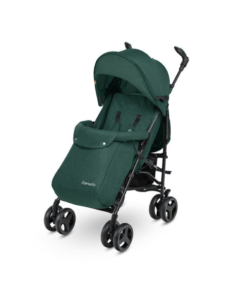BN-LO-IRMA_GREEN/FOREST,Lionelo - Carucior sport Irma, Cu husa de picioare, Cu plasa de tantari, Conform cu standardul european 