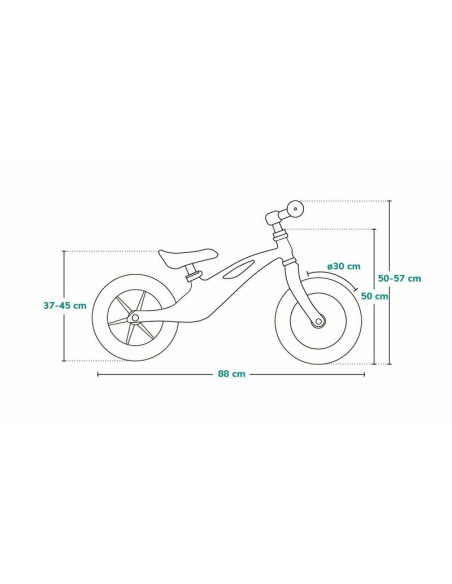 BN-LOE-BART_AIR_PINK_VIOLET,Lionelo - Bicicleta usoara Bart Air, Fara pedale, Cu roti gonflabile, Cu cadru din magneziu, Cu ghid