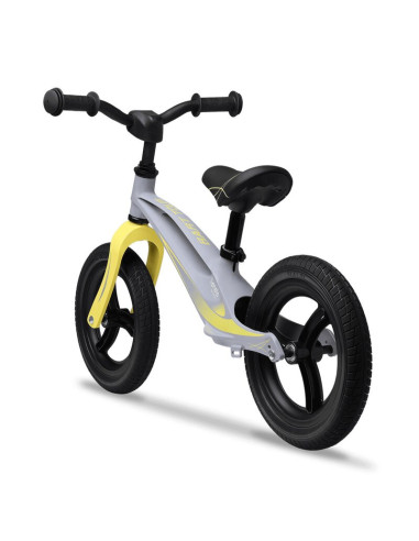 BN-LOE-BART_TOUR_GREY_STONE,Lionelo - Bicicleta usoara Bart Tour, Fara pedale, Cu cadru din magneziu, Cu ghidon si sa reglabile,