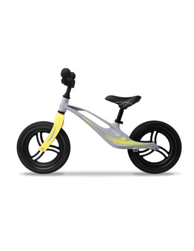 BN-LOE-BART_TOUR_GREY_STONE,Lionelo - Bicicleta usoara Bart Tour, Fara pedale, Cu cadru din magneziu, Cu ghidon si sa reglabile,