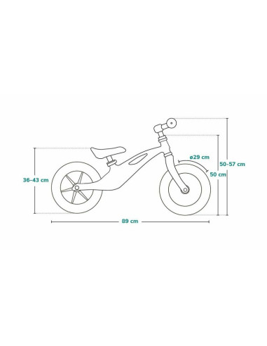BN-LOE-BART_TOUR_GREY_STONE,Lionelo - Bicicleta usoara Bart Tour, Fara pedale, Cu cadru din magneziu, Cu ghidon si sa reglabile,