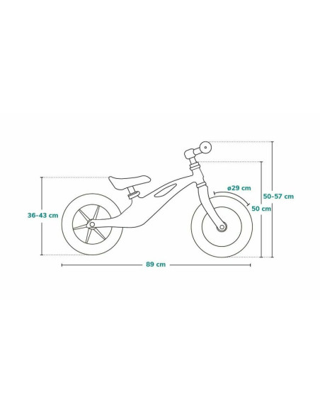 BN-LOE-BART_TOUR_GREY_STONE,Lionelo - Bicicleta usoara Bart Tour, Fara pedale, Cu cadru din magneziu, Cu ghidon si sa reglabile,