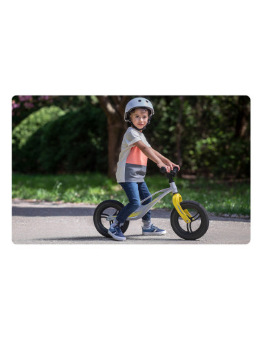 BN-LOE-BART_TOUR_GREY_STONE,Lionelo - Bicicleta usoara Bart Tour, Fara pedale, Cu cadru din magneziu, Cu ghidon si sa reglabile,