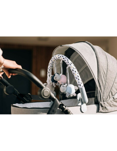BN-45784,Arcada universala cu 4 jucarii din plus, Pentru landou, Carucior, Scaun de masa, Patut, FreeON, Sheep