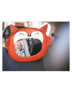 BN-42646,Oglinda auto pentru supraveghere bebelusi, Fox, FreeON, Orange 2