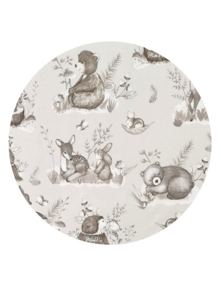 BN-6426972011037,MimiNu - Prosop mare cu gluga, Dimensiune 100x100 cm, Din bumbac si thermo fleece, Materiale certificate Oeko T