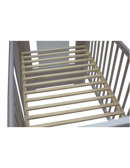Patut pentru bebe cu laterala culisabila, Giraffe Santana 120 x
