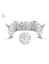 BN-6426972011518,MimiNu - Aparatoare pentru patut 120x60 cm, Din bumbac certificat Oeko Tex Standard 100, Cu inaltimea de 30 cm,