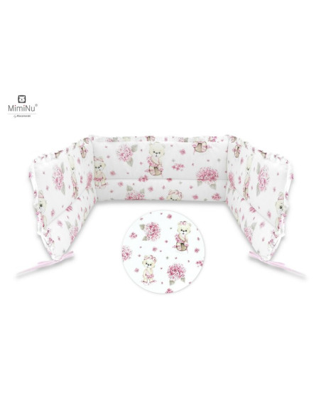 BN-6426972011570,MimiNu - Aparatoare pentru patut 120x60 cm, Din bumbac certificat Oeko Tex Standard 100, Cu inaltimea de 30 cm, BN-6426972011570,MimiNu - Aparatoare pentru patut 120x60 cm, Din bumbac certificat Oeko Tex Standard 100, Cu inaltimea de 30 cm,