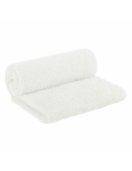 BN-BOC0106,Bocioland - Paturica pufoasa pentru copii, Din fleece, Dimensiune mare 80 x 100 cm, Ecru