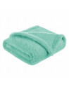BN-BOC0109,Bocioland - Paturica pufoasa pentru copii, Din fleece, Dimensiune mare 80 x 100 cm, Mint