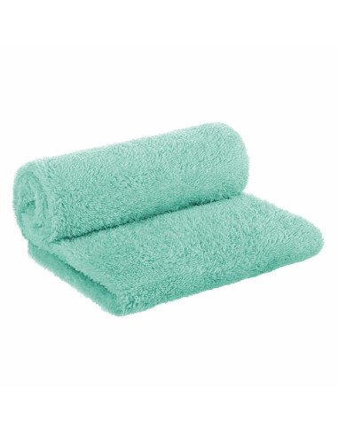 BN-BOC0109,Bocioland - Paturica pufoasa pentru copii, Din fleece, Dimensiune mare 80 x 100 cm, Mint