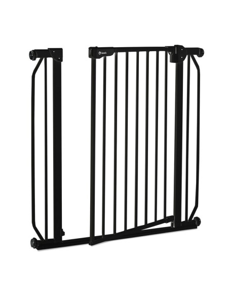 BN-LO-TRUUS_SLIM_BLACK_ONYX,Lionelo - Poarta de siguranta prin presiune Truus Slim, 105 cm, Conform cu standardul europeane de s