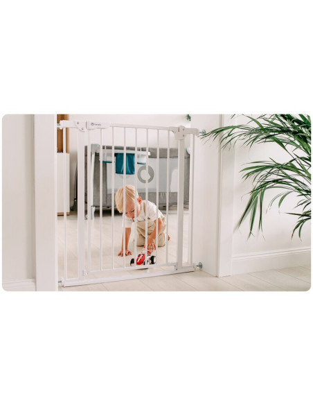 BN-LO-TRUUS_SLIM_BLACK_ONYX,Lionelo - Poarta de siguranta prin presiune Truus Slim, 105 cm, Conform cu standardul europeane de s