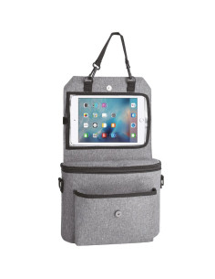 BN-42950,Organizator auto si pentru carucior, 3 in 1, Transformabil in gentuta mamici, Cu suport pentru tableta, iPad, Cu buzuna 2