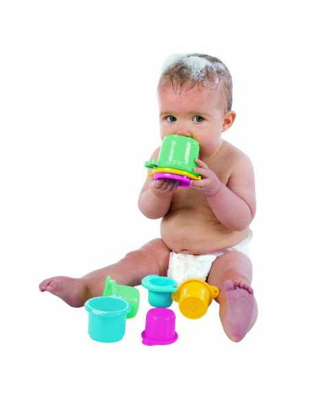 BN-1097309,Jucarie de baie, Croc Cups, 8 piese, Playgro
