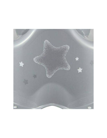 BN-45024,Olita copii anatomica, Star, Cu functie antialunecare, Cu spatar inalt, 38 x 27 x 23.5 cm, Keeeper, Grey