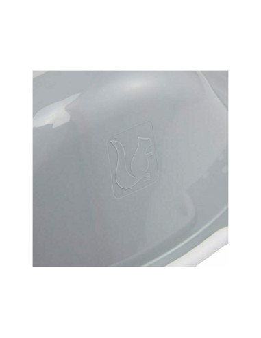BN-44881,Reductor anatomic toaleta, Stars, Cu baza antialunecare, 30 x 40 x 15 cm, Keeeper, Grey