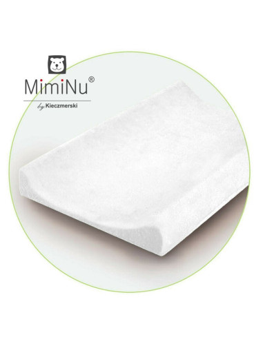 BN-6426972011747,MimiNu - Husa universala pentru saltea de infasat, Cu elastic, Din Jersey, Material certificat Oeko Tex Standar