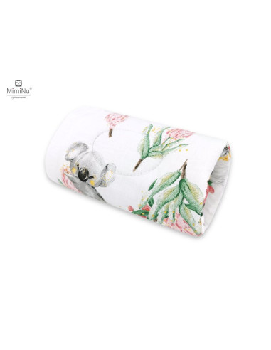 BN-6426972011884,MimiNu - Perna pentru alaptat tip manson, Din bumbac certificat Oeko Tex Standard 100, 25 cm, Australian Animal