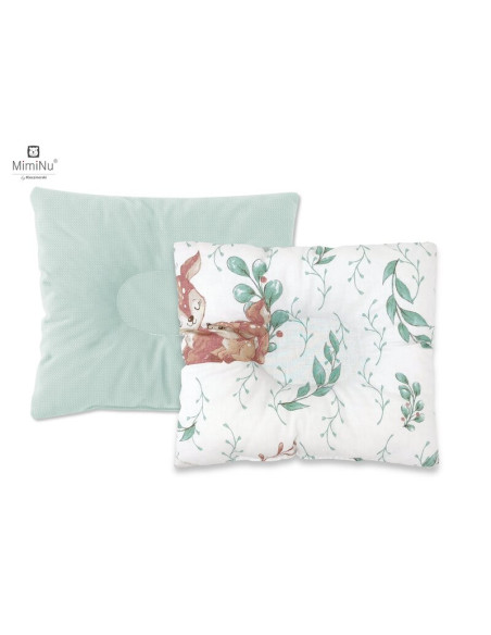 BN-6426972012041,MimiNu - Perna bebelusi profilata, Cu doua fete, Cu functie anti-soc, Pufoasa, Din catifea si bumbac, Materiale