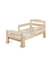 BN-YAPPYGROW_NATURAL,Patut extensibil YappyGrow din lemn de mesteacan, Cu bariere de protectie, De la 1.5 ani pana la 18 ani, Ya