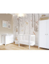 BN-YAPPYETUDE_GREY,Patut cu laterala culisanta si inclinare unghiulara YappyEtude din lemn de fag, YappyKids, 120x60 cm, Gri