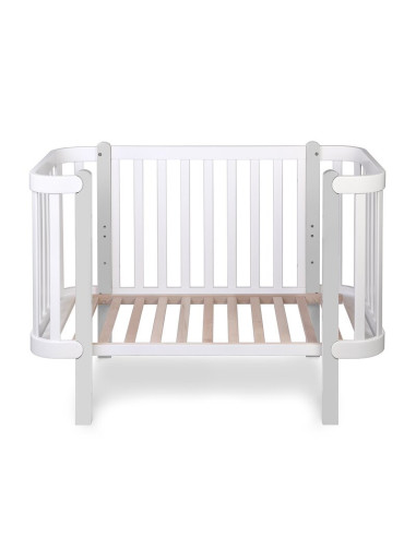 BN-YAPPYETUDE_GREY,Patut cu laterala culisanta si inclinare unghiulara YappyEtude din lemn de fag, YappyKids, 120x60 cm, Gri