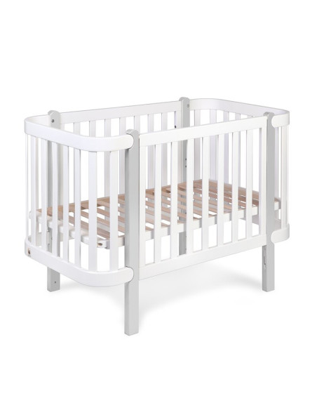 BN-YAPPYETUDE_GREY,Patut cu laterala culisanta si inclinare unghiulara YappyEtude din lemn de fag, YappyKids, 120x60 cm, Gri