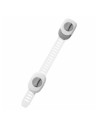 BL004_set,Bocioland - Sistem de siguranta multifunctional, Reglabil 20 cm, Pentru sertare, Dulapuri, Frigider, Alb
