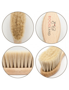BN-BOC0533,Bocioland - Perie de par, Din par natural de capra, Maro 2