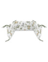 BN-6426972015240,Qmini - Aparatoare pentru patut 120x60 cm, Din bumbac certificat Oeko Tex Standard 100, 180x30 cm, Cu panglici,