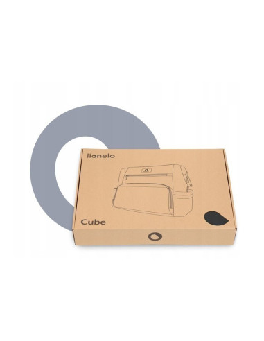 BN-LO-CUBE_GREY,Lionelo - Rucsac impermeabil pentru mamici Cube, Cu 12 compartimente si salteluta de schimbat, Cu prindere unive