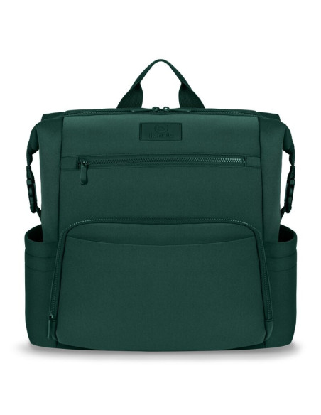 BN-LO-CUBE_GREEN,Lionelo - Rucsac impermeabil pentru mamici Cube, Cu 12 compartimente si salteluta de schimbat, Cu prindere univ