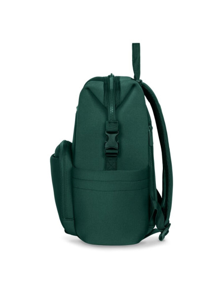 BN-LO-CUBE_GREEN,Lionelo - Rucsac impermeabil pentru mamici Cube, Cu 12 compartimente si salteluta de schimbat, Cu prindere univ