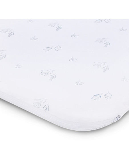 BN-LO-LUNA_GREY_CONCRETE,Lionelo - Patut co-sleeper Luna, 2 in 1, Cu laterala culisanta, Cu setare unghiulara, Cu roti, Reglabil