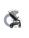BN-LO-ALEXIA_ GREY_STONE,Lionelo - Carucior sport Alexia, 6 luni+, Cu geanta pentru parinti, Amortizoare, Suport pentru biberon/