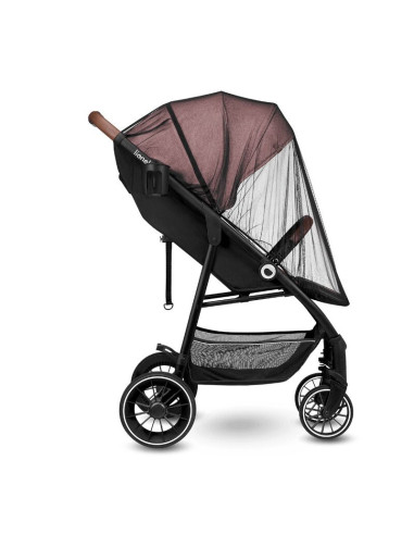 BN-LO-ALEXIA_ PINK_ROSE,Lionelo - Carucior sport Alexia, 6 luni+, Cu geanta pentru parinti, Amortizoare, Suport pentru biberon/p