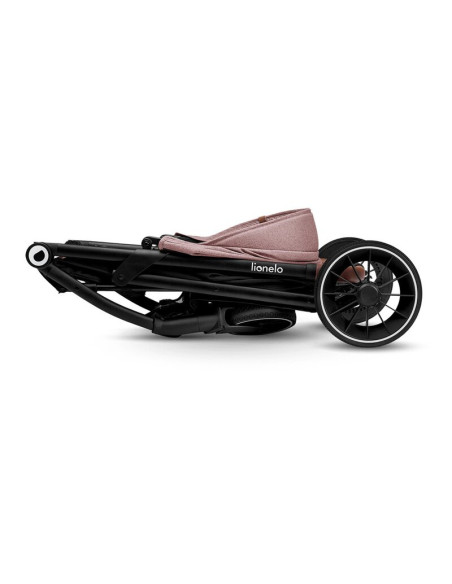 BN-LO-ALEXIA_ PINK_ROSE,Lionelo - Carucior sport Alexia, 6 luni+, Cu geanta pentru parinti, Amortizoare, Suport pentru biberon/p